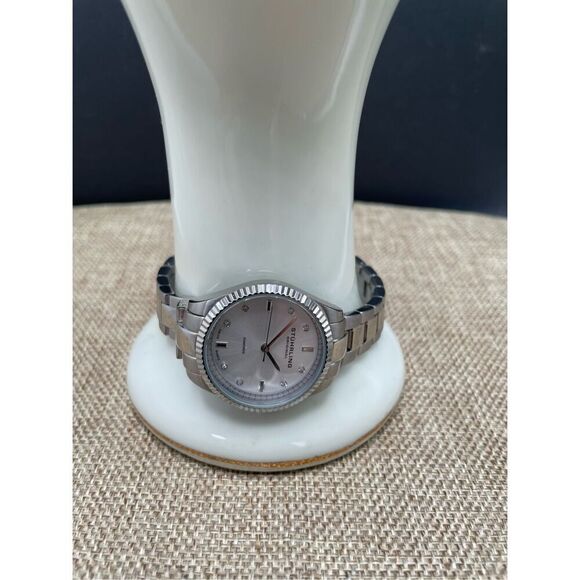 stuhrling Allure 607L Quartz 32mm Classic Women’s Wrist Watch Silver - Picture 2 of 10